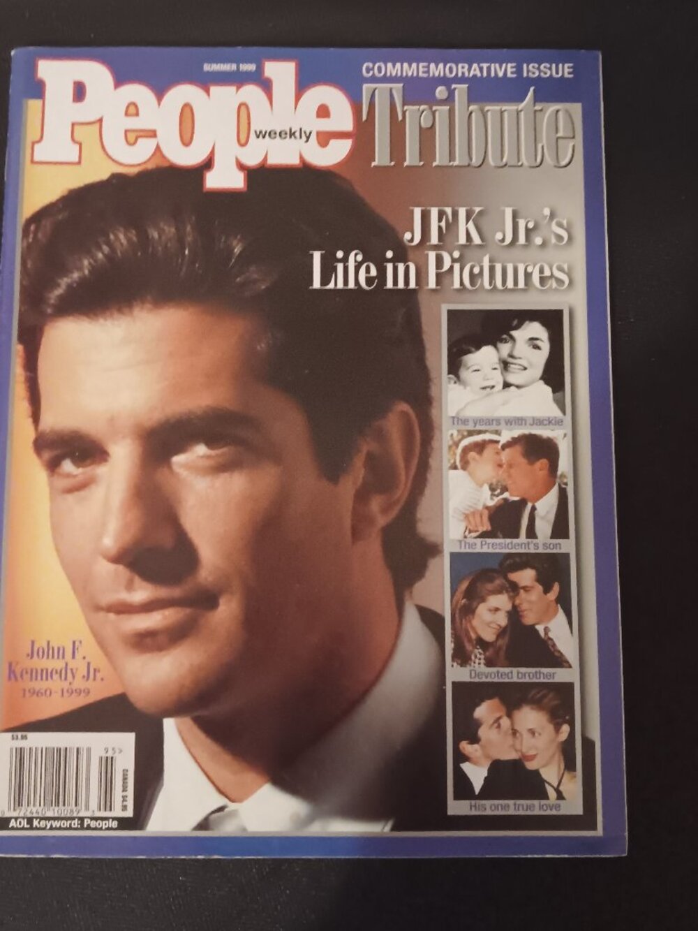 People Tribute JFK Jr. Life in Pictures Summer 1999
